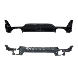Difusor Trasero BMW G20 / G21 LCI Look M Performance Brillante Negro