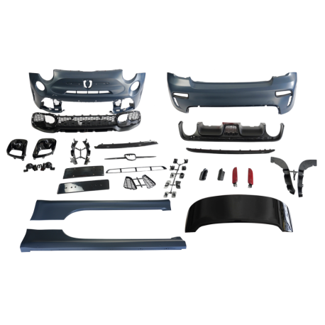 Kit De Carrocería Fiat 500 2007-2015 Look ABARTH