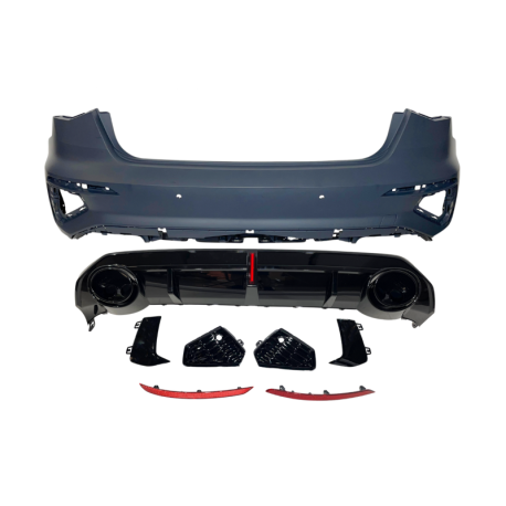 Paragolpes Trasero Audi A3 Sportback 2019-2024 Look RS3 Led