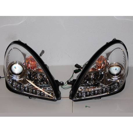 Faros Delanteros Mercedes SLK '04-'10 R171 Luz Diurna