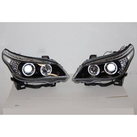 Faros Delanteros Luz De Dia BMW E60 / E61 '03-'07 Intermitente Led