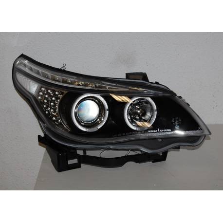 Faros Delanteros Luz De Dia BMW E60 / E61 '03-'07 Intermitente Led