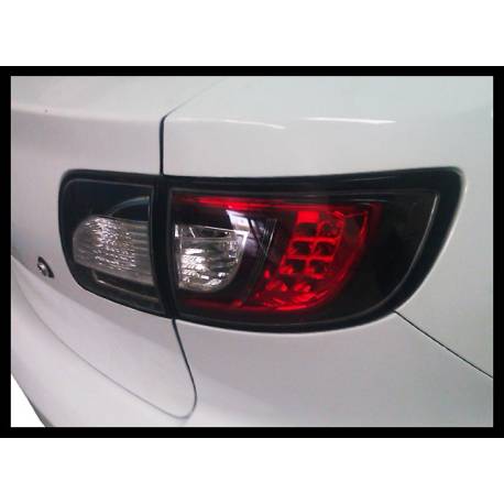 Pilotos Traseros Mazda 3 '03-'08 4P Black Led