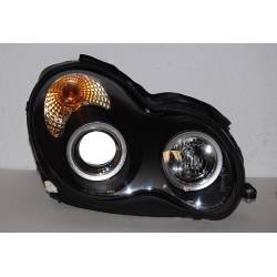 Faros Delanteros Mercedes W203 2001-2007 Black