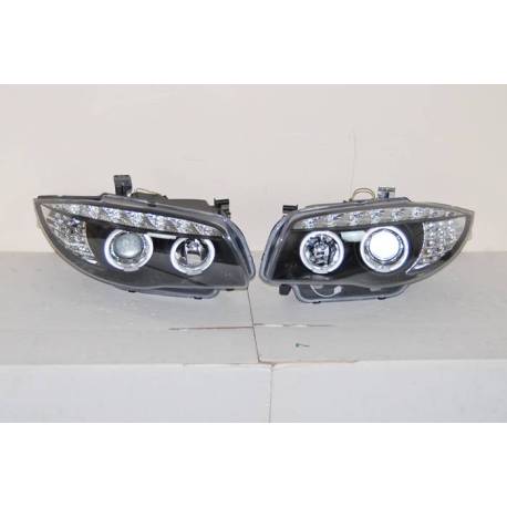 Faros Delanteros Luz De Dia BMW E87/E81/E82/E88 07-11 Black