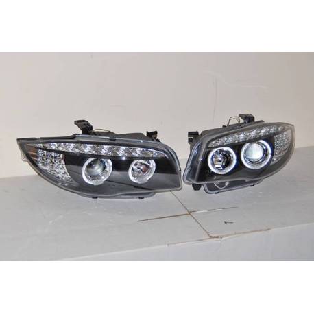 Faros Delanteros Luz De Dia BMW E87/E81/E82/E88 07-11 Black