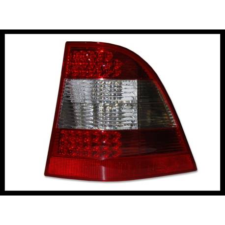 Pilotos Traseros Mercedes W163 '02-'04 Ml, Red, Led