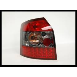 Pilotos Traseros Audi A4 '01 SW, Red Smoked, Led