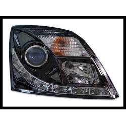 Faros Delanteros Luz De Dia Opel Vectra C, Black