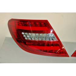Pilotos Traseros Cardna Mercedes W204 07-11 Lightbar Int. Led