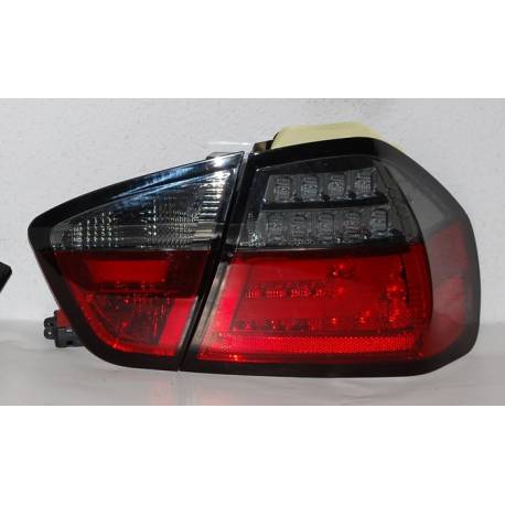 Pilotos Traseros Cardna BMW E90 05 Lightbar Led Red/Smoked