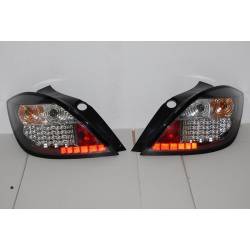 Pilotos Traseros Opel Astra H 5P 04-08 Led Black