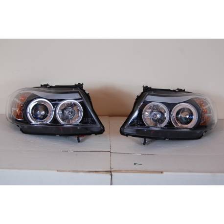 Faros Delanteros BMW E90 / E91 05-08 Black