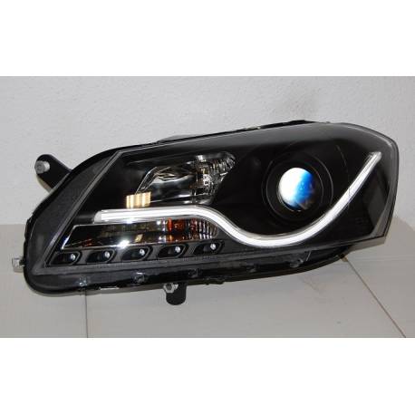 Faros Delanteros Volkswagen Passat 2012 Luz Dia Lti Black