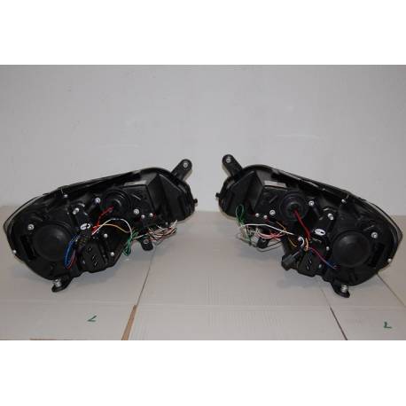 Faros Delanteros Volkswagen Passat 2012 Luz Dia Lti Black