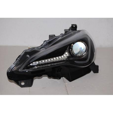 Faros Delanteros Toyota GT 86 2012 Luz Dia Black