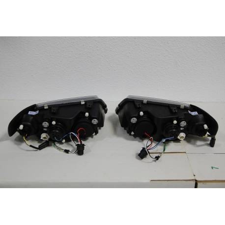 Faros Delanteros Luz De Dia Audi A3 '96-02 Mod.II Black