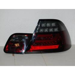 Pilotos Trasero BMW E46 2P 03-05 Led Red Smoked Cardna