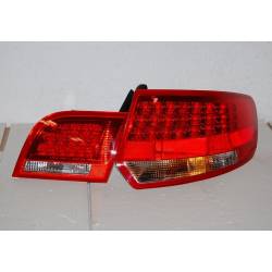 Pilotos Traseros Audi A3 Sportback '04-08 Led Red/Black