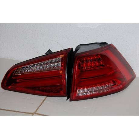 PILOTOS TRASEROS VOLKSWAGEN GOLF 7 13 LED RED CARDNA