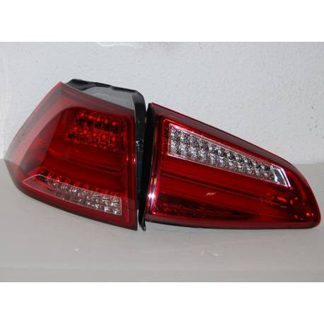 PILOTOS TRASEROS VOLKSWAGEN GOLF 7 13 LED RED CARDNA