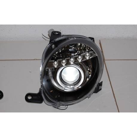 FAROS DELANTEROS FIAT 500 LUZ DIA BLACK