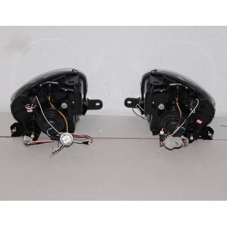 FAROS DELANTEROS FIAT 500 LUZ DIA BLACK