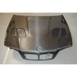 Capó Carbono BMW E46 '02-06 4P. Look M3 GTR C/T